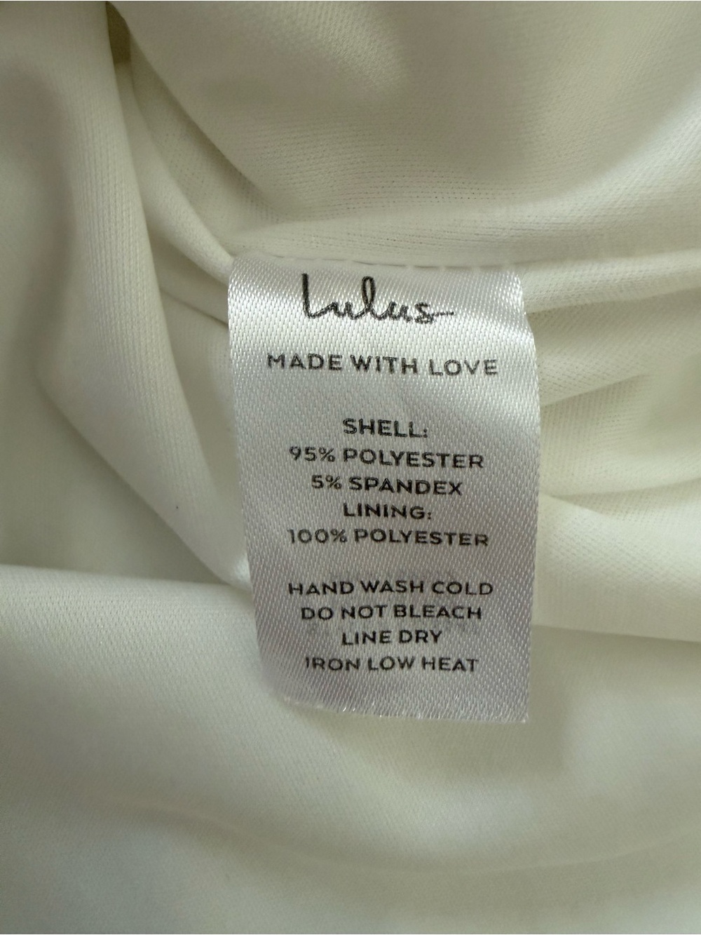 Lulus White Ruffle One Shoulder Dress - Picture 6 of 6